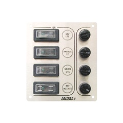 Cuadro eléctrico Lalizas metálico 4 vias