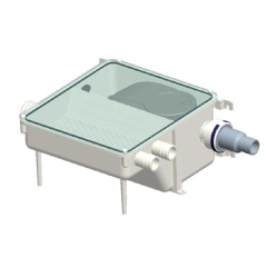 Sistema de evacuación de ducha Lalizas 12 V