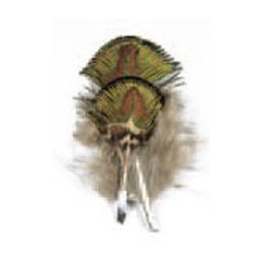JMC Pluma de pavo real natural