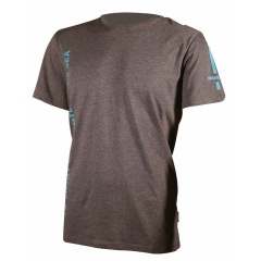 Camiseta Beuchat - Gris Titanio / Azul Atolón