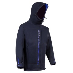 Chaqueta con capucha Beuchat - Azul profundo - Talla XL
