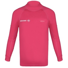 Camiseta rashguard de lycra para niño Beuchat Atoll - Junior - Rosa