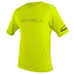 Lycra rashguard Enfant O'Neill manches courtes Basic Skins Jaune