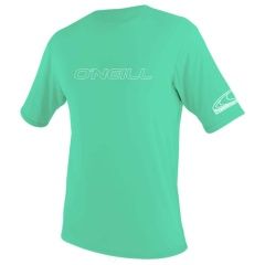 Lycra rashguard Enfant O'Neill manches courtes Basic Skins Turquoise