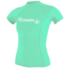 Camiseta de manga corta para mujer O'neill Basic Skins | Light Aqua - S