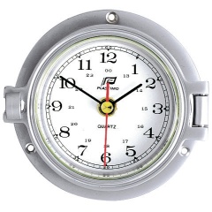 "Reloj de cromo mate de 3 Plastimopulgadas