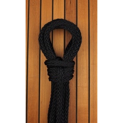 Cuerda marina Meyer Sanboeuf Scandola Poliéster MS-374 Negro 16 mm