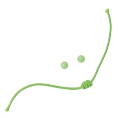 stop Float Black CAT Topes de goma para líneas