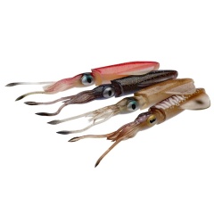 Señuelo blando Savage Gear 3D LB Swim squid - 25cm 86g 1pcs Ojo Verde
