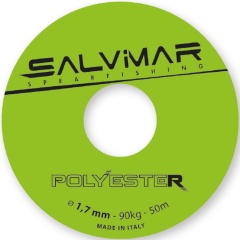 Bobina SalviMar Poliéster Ø 1,7mm/90kg - Green Acid- 400 m