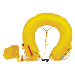 Salvavidas herradura Plastimo hinchable - con luz