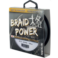 Trenzado Powerline potencia gris 250 m