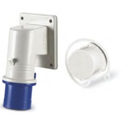 Enchufe de puerto macho Plastimo - 16A - 230V - 2P+T - IP44