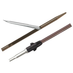 Flecha tahitiana Mares en acero para fusil neumático Ø 8mm - Longitud 97 cm