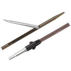 Flecha tahitiana Mares en acero para fusil neumático Ø 7mm