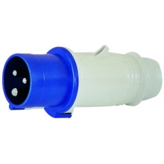 Enchufe de puerto macho Plastimo - 32A - 230V - 2P+T - IP44