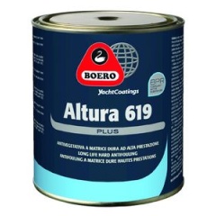 Antifouling Boero Altura 619 matriz dura 2 ,5L Rojo