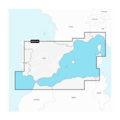 Carta náutica Navionics + Regular - N-NAEU010R - Mediterráneo Oeste