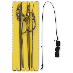 Bajo de línea silure Black CAT - Montaje de pellets y trozos X2