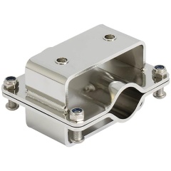 Brida doble de acero inoxidable Seanox para portacañas - Acero inoxidable Diámetro 22 a 35mm