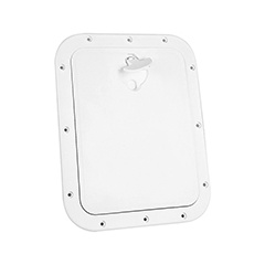 Escotilla Nuova Rade 306x356 mm - blanco sin cerradura