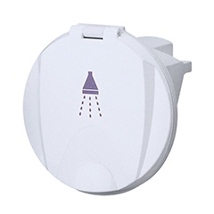 Ducha Nuova Radecon cubierta de plástico