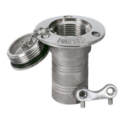 Tapón de plástico para Bocas de llenado el tubo de Ø: 38 mm