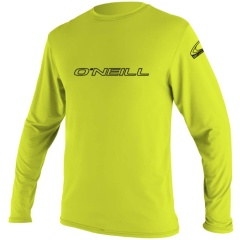 Lycra homme O'Neill manches longues Basic Skins Jaune