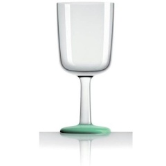 Copa de vino de Couleurmerpalma verde x4