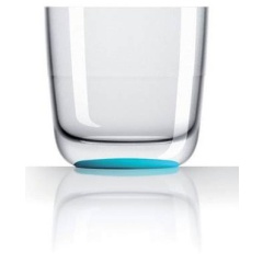 Vaso whiskey Couleurmer Palm bleu lagon x4