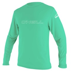 Lycra rashguard Enfant O'Neill manches longues Basic Skins Turquoise