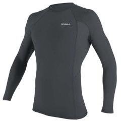 Lycra rashguard homme manches longues O'Neill Basic Skins Graphite