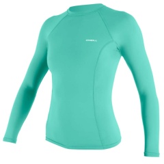 Lycra femme manches longues O'Neill Basic Skins Turquoise