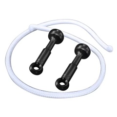 Insert Epsealon aluminio negro para montaje de gomas