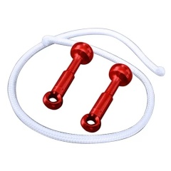 Insert Epsealon aluminio rojo para montaje de gomas