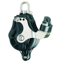 La polea triple de Wichard anilla cornamusa cuña giratoria Grillete