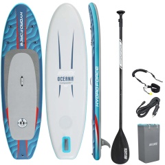 SUP paddle gonflable Hydro-Force Oceana Compactair 10.0 gonfleur électrique intégré
