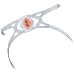 Correa de silicona Seac sub - Máscara Libera - Transparente/Naranja