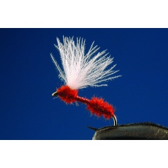 Juego de 2 moscas rojas de las hormigas