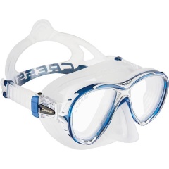 Gafas de buceo Cressi Naxos Transparente/Azul