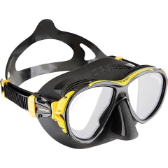 Gafas de buceo Cressi Naxos Negro/Amarillo
