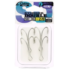 Anzuelos Doble Owner SD36 - n°4 x7pcs