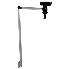 Soporte transductor sonda ajustable para sonda de pesca y sonda de pesca Amtrac Fishing