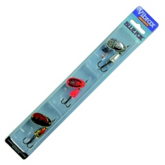 Kit de Cucharas Blue Fox Vibrax Carnassier