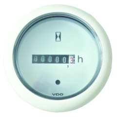 Indicador Cuentahoras VDO - Ø52 mm - Blanco