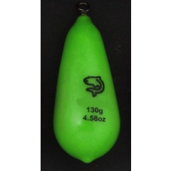 Plomos Arlesey Plastificados Lemer Verde Fluorescente