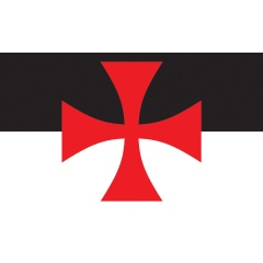 Bandera Decomarine Templarios Baussant 90 x 150