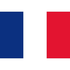 Bandera de Francia Décomarine30 x 40