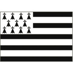 Bandera de Bretaña Décomarine30 x 40
