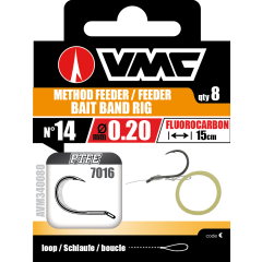 Anzuelos montados Vmc 7016 Méthod Feeder Aparejo para banda de cebo - n°10 de 20/100